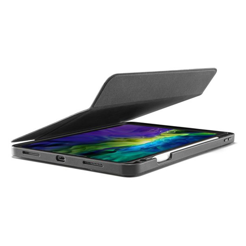 Bao da iPad Pro 12.9 inch chính hãng TOMTOC (USA) từ tính đa góc SMART-TRI-B02-004 hỗ trợ sạc không dây APPLE PENCIL