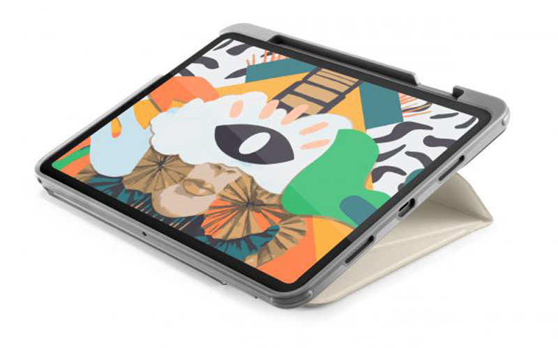 Bao da iPad Pro 11 inch M1 2021 chính hãng TOMTOC (USA) từ tính đa góc VERTICAL - B02-007 hỗ trợ sạc không dây APPLE PENCIL